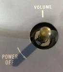 Hallicrafters Model Sx 43 Volume/power Off Control Only Estate Tested. Fixed Price $22.95.