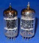 Strong Balanced Matched Pair General Electric Triple Mica Black Plate 6072 Tubes. Fixed Price $99.99.