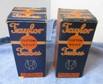 2 Taylor 866 Jr. And T40 Rectifier Gas Tube Ham Radio Transmitter. Fixed Price $39.00.