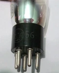 Nos Rca 56 - Engraved Base Tested Good Passes New Tube Life. Fixed Price $9.00.