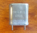 CR-18/U CR-18A/U Quartz Radio Crystal HC-6/U Holder (one) Many Frequencies. Fixed Price $9.99.