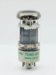 Vintage Tung Sol Jan 6384 Black Ribbed Plate Vacuum Electron Tube H8. Fixed Price $66.49.