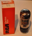 1 Nos Rca EL34 6CA7 Audio Radio Tube Amplitrex Tested Double Slanted Getters. Fixed Price $120.00.
