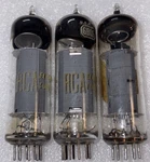 Rca 6BQ5 EL84 Vacuum Tubes Lot Of 3 TV7 Tested Strong. Fixed Price $45.00.