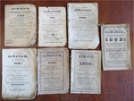 Daboll New England Alamac Farmer's Friend 1833-1863 Lot X7 Home Advice & Recipes. Fixed Price $117.00.