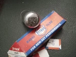 New Old Stock Hytron Loktal Tube 35A5 Smoked Glass Chrome Top. Fixed Price $19.69.