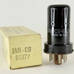 (1) Tested Ge Jan Cg 6SJ7Y Tube & Box Date Code 66-09 Mil-spec Pentode (a). Fixed Price $14.95.
