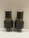 Rca Jan Crc 12SX7 Gt 12SN7 - Matched Pair Tested 100%. Fixed Price $289.31.