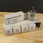5 X 1960'S Ge 12AV7 Vacuum Tubes - Nos Nib. Fixed Price $67.01.