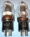 Rca 1624 VT-165 Vacuum Tubes 1940'S Vintage Quick Heating 25-WATT Xmtrs.. Fixed Price $24.00.