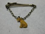 Vintage Hickok Usa Tie Clip W/rca Victrola Dog Attached.. Fixed Price $8.25.