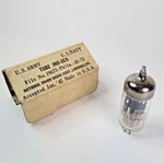 1945 Wwii Us Army/navy Radio Vacuum Tube JNU-6C4 National Union Corp Phila. Fixed Price $19.95.