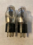 2 Rca Radiotron 45 Vacuum Tubes, TV-7 Tested. Fixed Price $50.00.
