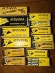 Lot Of Sylvania Vacuum Tubes Nos In Boxes Mixed Types. Fixed Price $19.99.