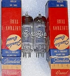 Tightly Matched Pair 12X4 Ge Nos Re-boxed Same Code Vacuum Tubes, B&k 747B Test. Fixed Price $34.95.