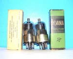 1N5GT Nos Sylvania Radio Audio Amplifier Vacuum Tubes 2 Valves Tested VT-146. Fixed Price $12.99.
