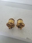 Western Electric 6280 Tube Gold Plated Planar Triode, Lot Of 2, Nos. Fixed Price $30.00.