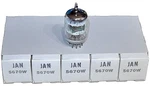 Price For Tube- Jan 5670W (2C51) Nos Blk Plate/disc Get/silver Shld. Fixed Price $12.95.