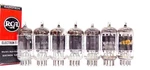 Nice Tested Vintage Rca 5963 (12AU7) Black Plates Vacuum Tubes W/bonus. Fixed Price $32.50.