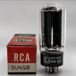 Nos Rca 5U4GB/BLACK PLATES/1960/HICKOCK Tested/balanced. Fixed Price $25.00.