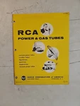 Vintage 1956 Rca Power & Gas Tubes Catalog. Vacuum. Fixed Price $11.66.