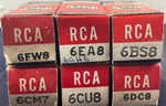 Vacuum Tubes Rca Collection Lot 6: 6FW8 6EA8 6BS8 6CM7 6CU8 6DC8 Set #13. Fixed Price $61.28.