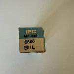 E81L 6686 International Servicemaster Tube Mullard Holland Nos Iec Gold Pin TU13. Fixed Price $20.00.