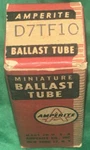 D7TF10 Nos Nib Amperite Miniature Ballast Tube W Original Box Antique Radio Rare. Fixed Price $14.99.