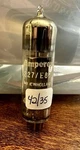 Amperex 6227, E80L Vacuum Tube Tested. Fixed Price $7.00.
