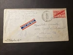 Apo 204 Oxford, England 1944 Censored Wwii Army Cover 4144 Hospital Plant. Fixed Price $9.99.