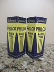Lot Of Vintage Philco Model 24A Radio Tubes Nos. Fixed Price $40.00.