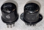 Pair Telefunken EF12 Tubes For Neumann Microphones VF14 Sub With Sockets. Fixed Price $125.00.