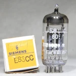 Siemens E83CC (=12AX7/ECC83) Triple Mica O-getter Germany Very Strong. Fixed Price $225.00.