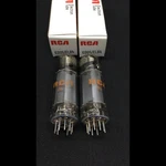 Nos Nib Pair Rca 6BQ5 EL84 Getter Vintage Amplifier Vacuum Tube 9.9735. Fixed Price $64.95.