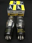 Matched Pair Zenith (sylvania) 5Y4G Rectifier Radio Vacuum Tubes Tested S.8583. Fixed Price $49.95.