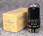 (1) Nos Nib Tung Sol Full Mica Tube VT-229 6SL7 1945 Wwii Production Rare!. Fixed Price $149.99.