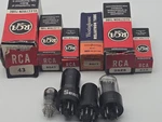 Vacuum Tubes - Lot Of 10 Untested Rca, Westinghouse, Sentinel. Fixed Price $14.99.