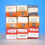 6EH7 EF183 Nos Lot 9 Radio Audio Amplifier Vintage Electron Vacuum Tubes Valves. Fixed Price $12.99.