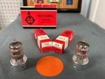 Sleeve Of National Ge 5670 2C51 Tubes - Nos Nib Amplitrex Verified. Fixed Price $125.00.