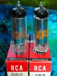 Rca CV1833 0B2WA 6074 M8224 SR55 Nib Nos Single Voltage Regulator Pair Tubes. Fixed Price $16.00.