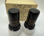 (2) Usn Vintage Raytheon CRP1005 Vacuum Tubes VT195 Tested ***dated 1945***. Fixed Price $19.88.