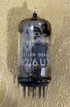 Telefunken ECF82/6U8 Tube. Fixed Price $55.00.