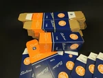 General Electric Carton Box For Radio Tubes 34-GZ34- 6SN7-120MM 40MMX. Fixed Price $13.99.