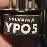 Vintage Sylvania Vacuum Tube Model YPO5 Mpn Electronic Radio. Fixed Price $35.00.