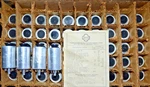 4X 2J27L = RV2, 4P700 Hf Pentode Tube Reflector Soviet Matched Date 05/1979 New. Fixed Price $21.45.