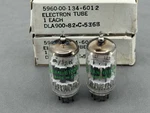 (2) JAN-6189 12AU7WA ECC82 Vacuum Tubes Gray Plates Getters Copper Posts. Fixed Price $29.99.