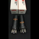 Nos Nib Pair Rca Metal (6F6G / Gt) Radio Amplifier Vacuum Tubes 1.9461. Fixed Price $19.95.