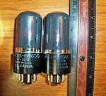 2 Strong Matched Sylvania JAN-CHS-6V6GT/G VT-107A Tubes #3. Fixed Price $49.99.