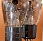 Stc 4019A Pair - Nos British Dht Tubes Metrix Tested WE101 Legacy. Fixed Price $1867.04.