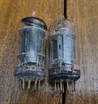 (2) Used Rca Tungsol? 12AU7 Stereo Radio Power Amplifier Vacuum Tubes. Fixed Price $18.00.